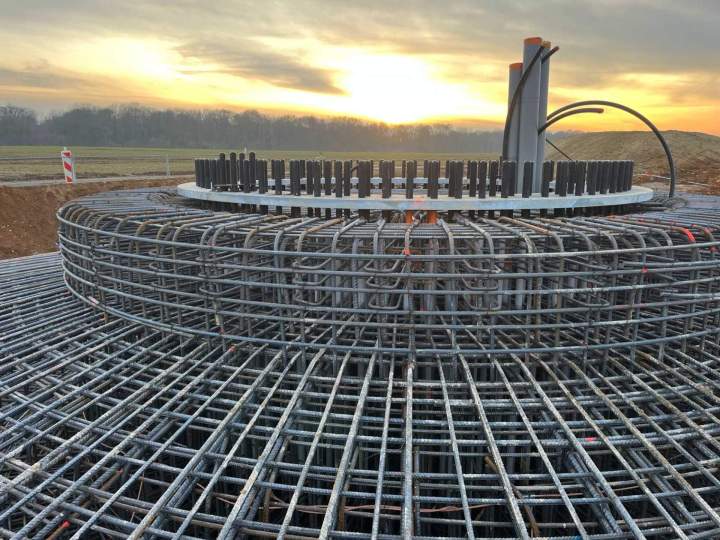 Ferraille de construction pour béton armé